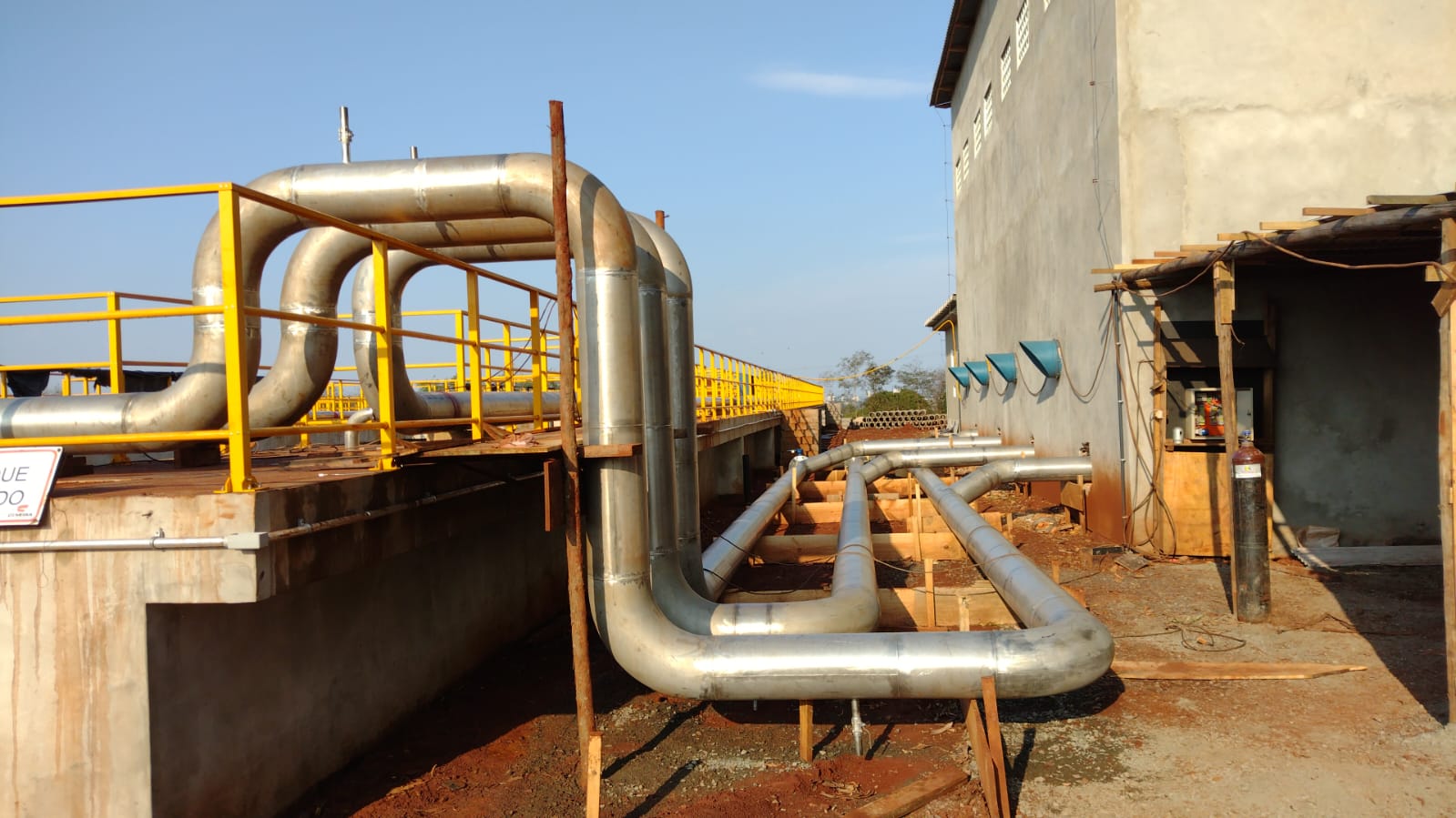Tubería de gas